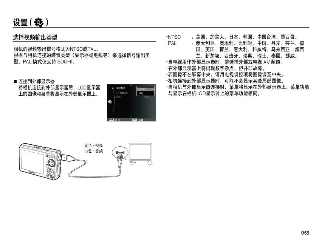 Samsung EC-PL50ZABP/IT, EC-PL50ZPBP/IT, EC-PL50ZABP/E1, EC-PL50ZSBP/E3, EC-PL50ZPBP/E3, EC-PL50ZABP/E3, EC-PL50ZBBP/E3 manual 055 