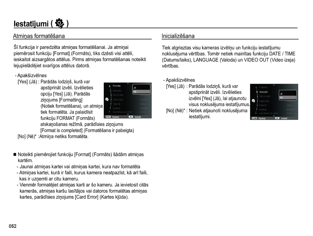 Samsung EC-PL50ZABP/RU, EC-PL50ZSBP/RU, EC-PL50ZBBP/RU manual Hvwdwưmxpl, $WPLƼDVIRUPDWƝãDQD, QLFLDOLƝãDQD 