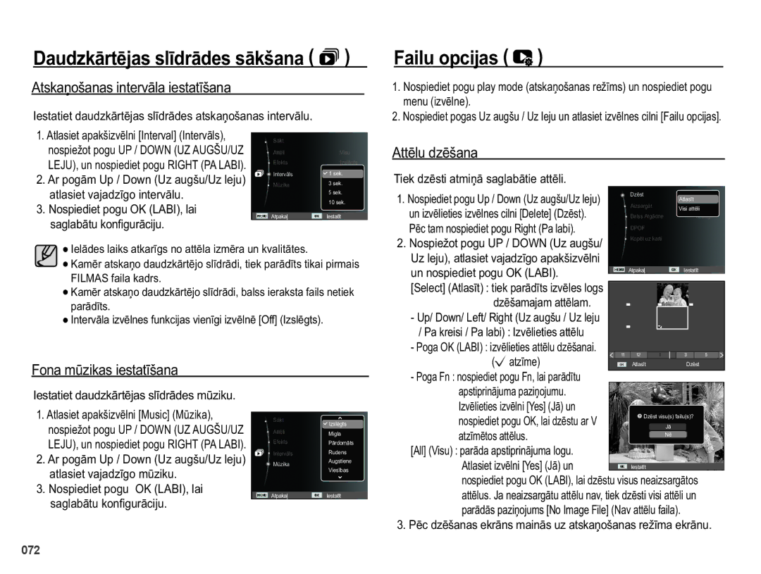 Samsung EC-PL50ZBBP/RU manual RQDPǌLNDVLHVWDWƯãDQD, VdjodeɨwxNrqiljxuɨflmx, ËDwưph, DWODVLHWYDMDGƯJRPǌLNX 