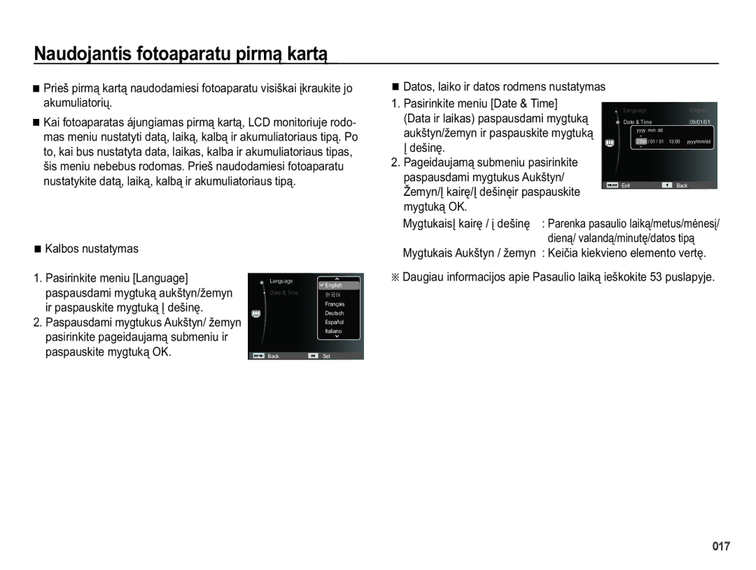 Samsung EC-PL50ZSBP/RU, EC-PL50ZBBP/RU manual 1DXGRMDQWLVIRWRDSDUDWXSLUPąNDUWą, DNXPXOLDWRULǐ, GHãLQĊ, JWXNą2. 