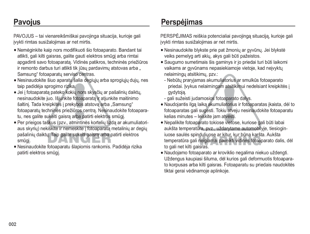 Samsung EC-PL50ZSBP/RU, EC-PL50ZBBP/RU, EC-PL50ZABP/RU manual 3DYRMXV, 3HUVSơMLPDV 