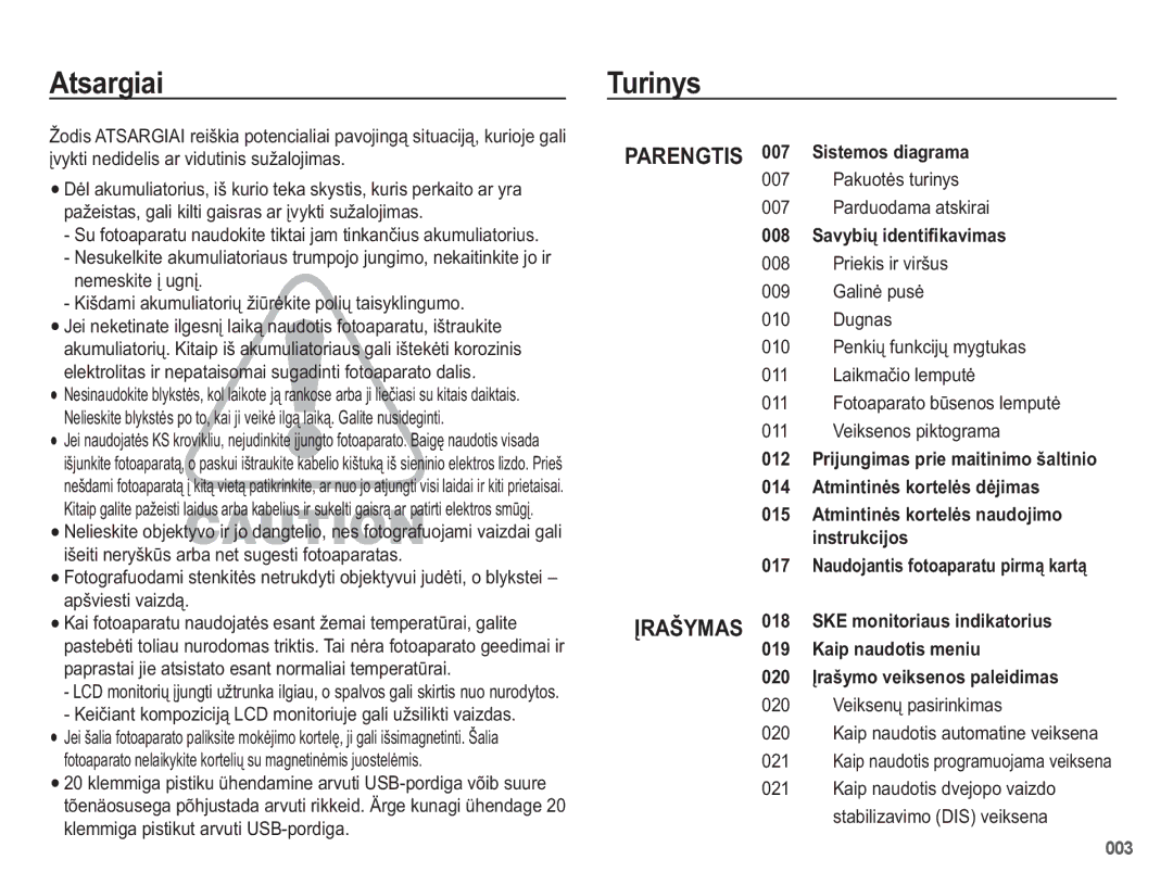 Samsung EC-PL50ZBBP/RU manual $WVDUJLDL 7XULQ\V, QhphvnlwhƳXjqƴ, 3DUGXRGDPDDWVNLUDL, Xjqdv, 9HLNVHQRVSLNWRJUDPD 