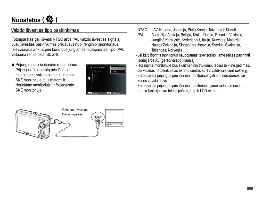 Samsung EC-PL50ZABP/RU, EC-PL50ZSBP/RU, EC-PL50ZBBP/RU manual 9DLGRLãYHVWLHVWLSRSDVLULQNLPDV, Prqlwrulxmh 