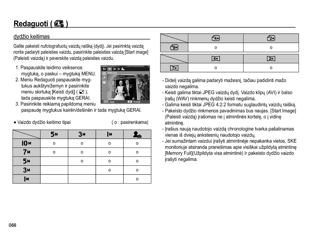 Samsung EC-PL50ZBBP/RU, EC-PL50ZSBP/RU, EC-PL50ZABP/RU manual 5HGDJXRWL , GåLRNHLWLPDV, YdlgrQhjdolpd, Dwplqwlqċ 