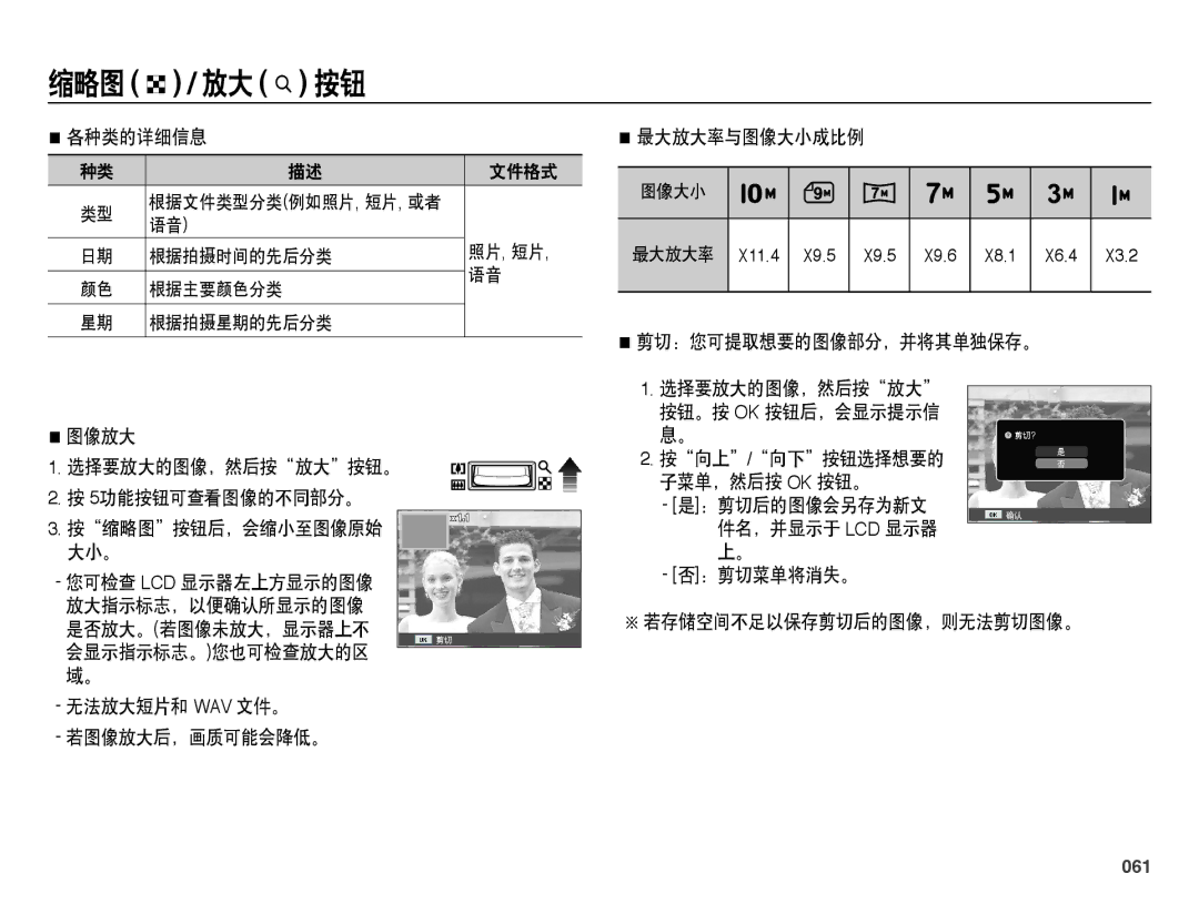 Samsung EC-PL51ZZBPAIT, EC-PL51ZZBPAE1, EC-PL51ZZBPNE1, EC-PL51ZZBPBIT, EC-PL51ZZBPNE3, EC-PL51ZZBPBE3, EC-PL51ZZBPRE3 manual 061 