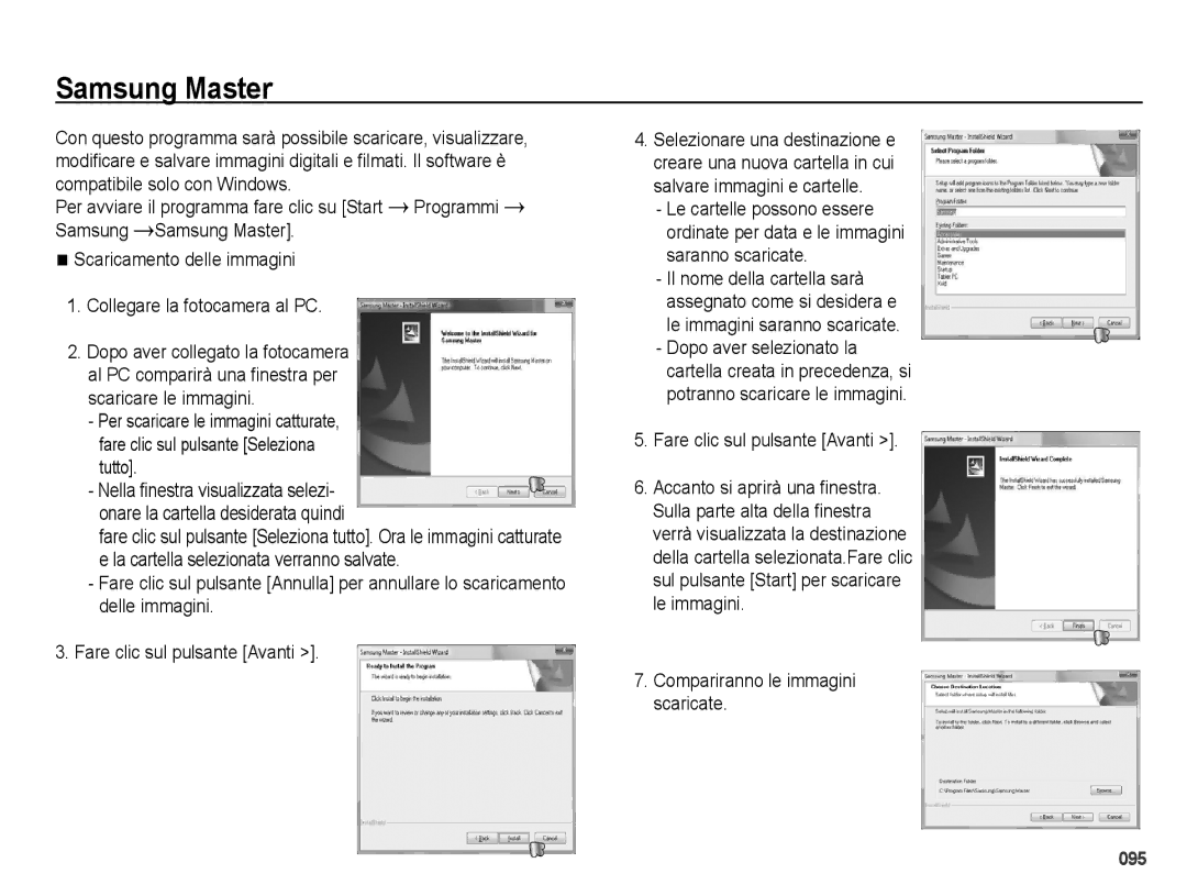 Samsung EC-PL51ZZBPBE1, EC-PL51ZZBPAIT, EC-PL51ZZBPRIT, EC-PL51ZZBPNIT Samsung Master, Compariranno le immagini scaricate 