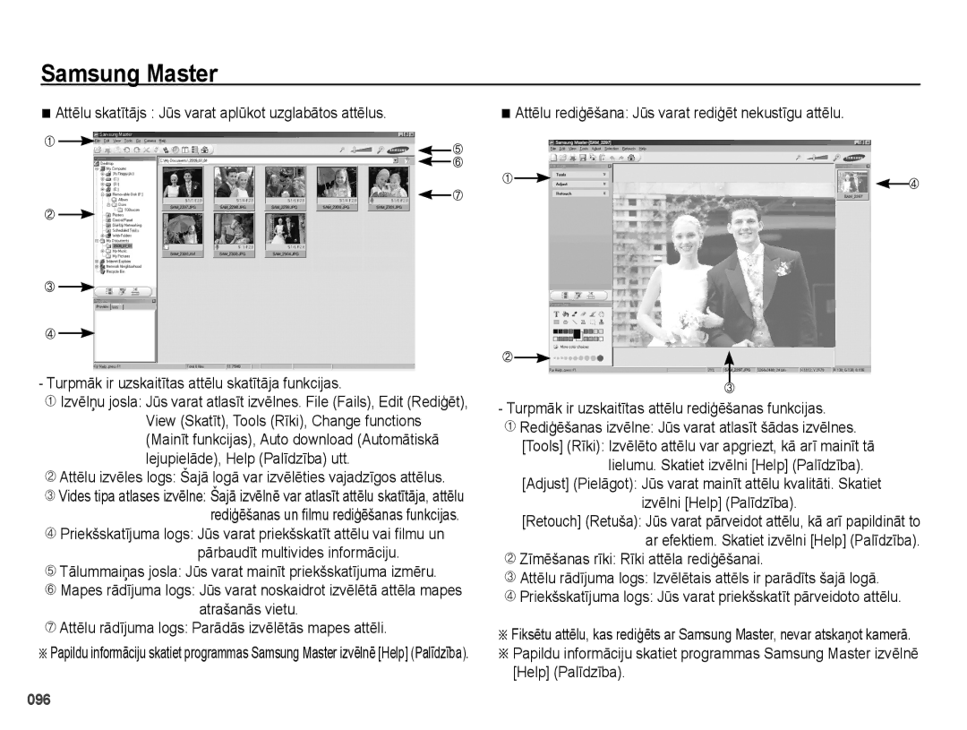 Samsung EC-PL51ZZBPBRU, EC-PL51ZZBPARU manual Tālummaiņas josla Jūs varat mainīt priekšskatījuma izmēru 