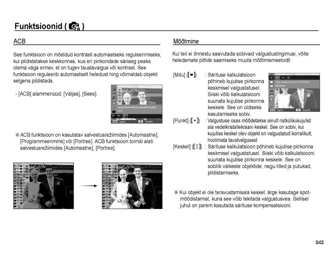 Samsung EC-PL51ZZBPARU, EC-PL51ZZBPBRU manual Mõõtmine 