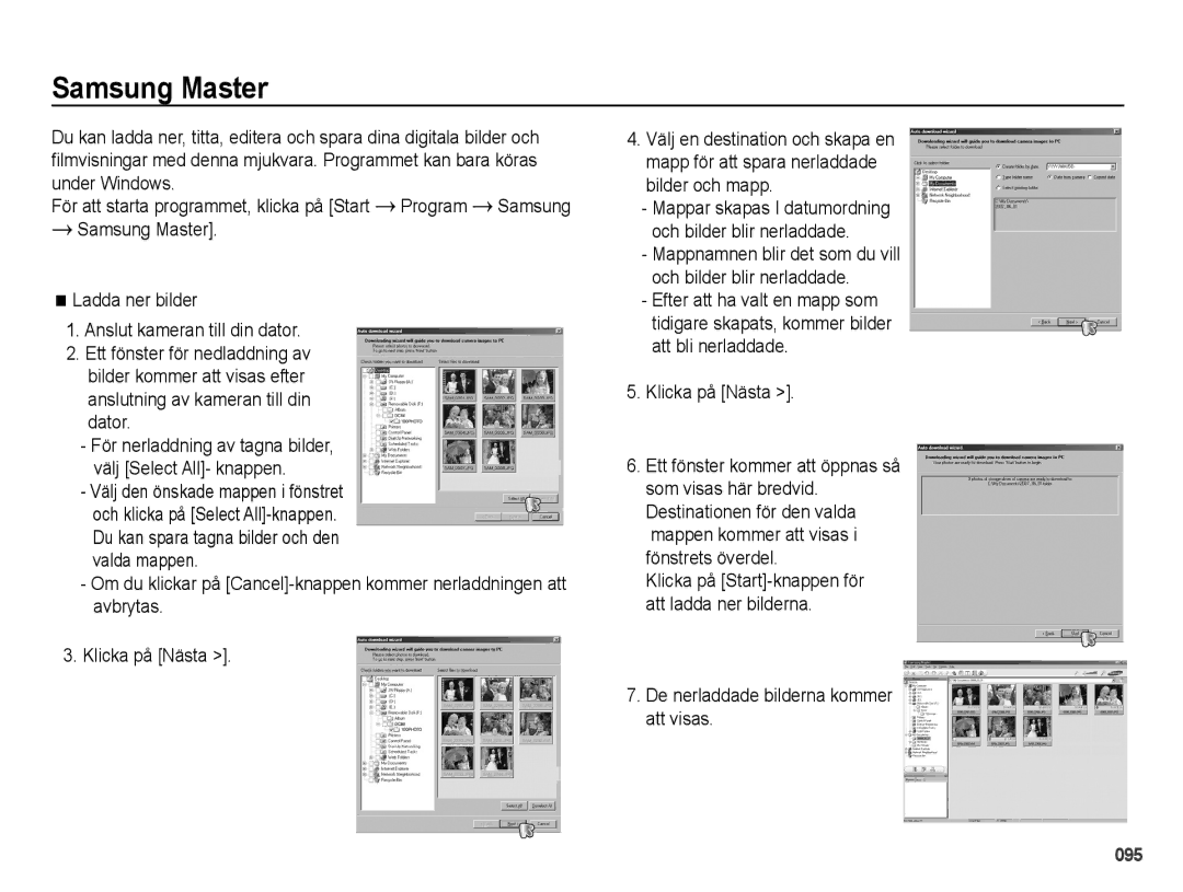 Samsung EC-PL51ZZBPBE2, EC-PL51ZZBPNE2, EC-PL51ZZBPRE2, EC-PL51ZZBPAE2 Samsung Master, Välj den önskade mappen i fönstret 