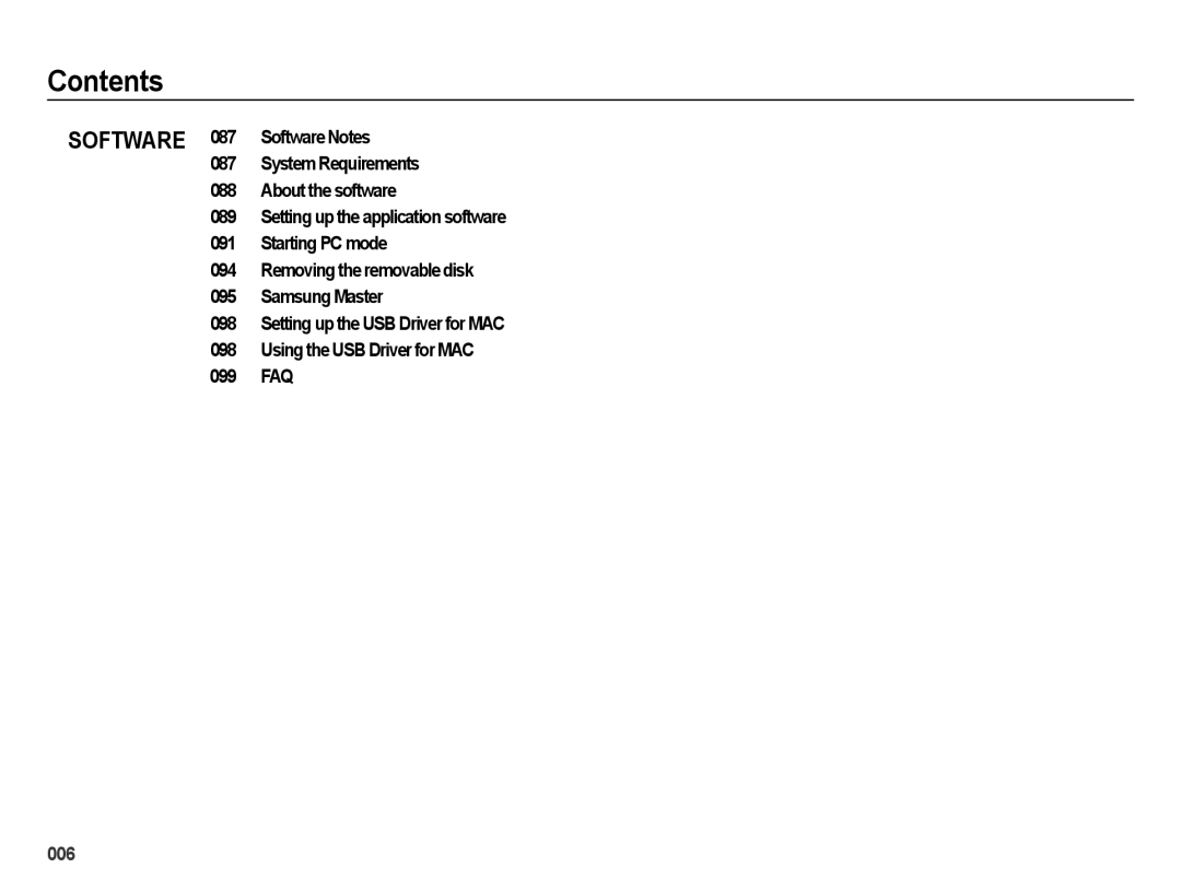 Samsung EC-PL51ZZBPBIT, EC-PL51ZZBPRE1, EC-PL51ZZBPAE1, EC-PL51ZZBPNE1, EC-PL51ZZBPAIT, EC-PL51ZZBPBE1, EC-PL51ZZBPRIT manual 006 