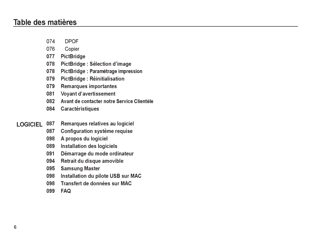 Samsung EC-PL55ZZBPSCA, EC-PL55ZZBPBE1, EC-PL55ZZBPRE1, EC-PL55ZZBPBFR manual Dpof Copier 