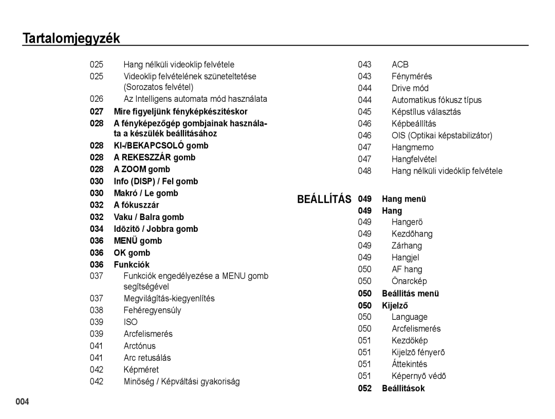 Samsung EC-PL60ZABP/E3, EC-PL60ZABP/IT manual Hang nélküli videoklip felvétele, Az Intelligens automata mód használata 