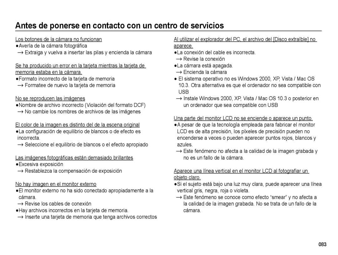 Samsung EC-PL60ZPBP/E1, EC-PL60ZBBP/E1, EC-PL60ZSBP/E1 manual Extraiga y vuelva a insertar las pilas y encienda la cámara 