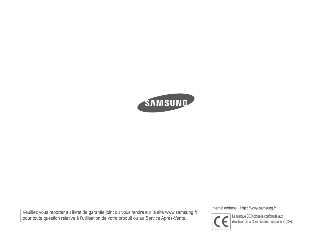 Samsung EC-PL60ZOBP/FR, EC-PL60ZPBP/FR, EC-PL60ZBBP/FR, EC-PL60ZSBP/FR, EC-PL60ZABP/FR manual 