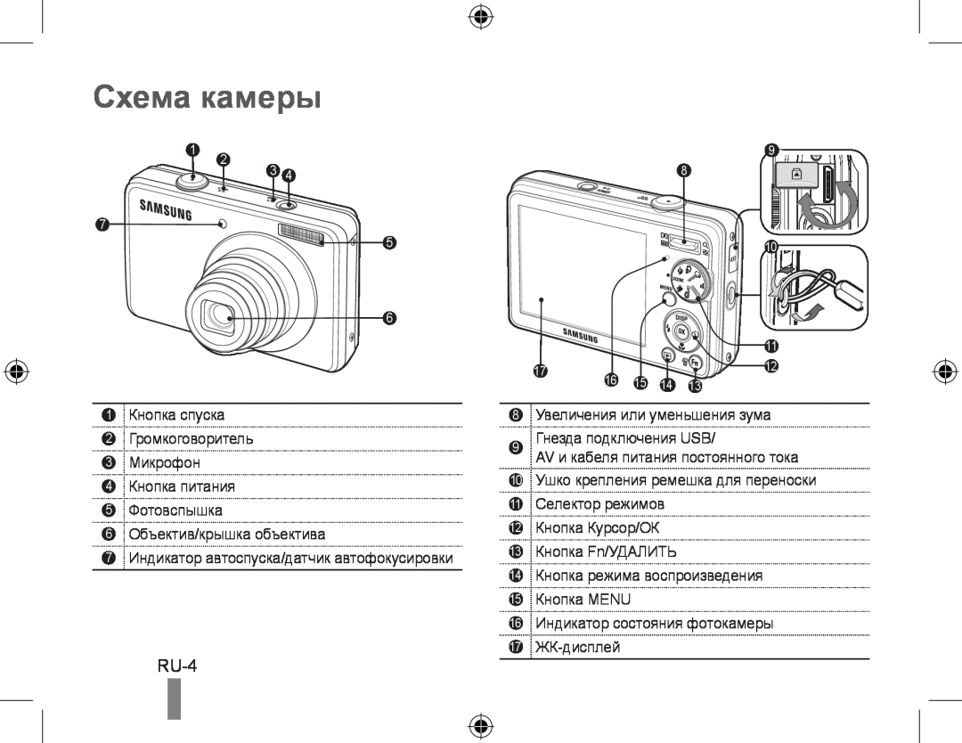 Samsung EC-PL60ZEBP/RU, EC-PL60ZPBP/FR, EC-PL60ZBBP/FR, EC-PL60ZSBP/FR, EC-PL60ZABP/FR, EC-PL60ZOBP/FR manual Схема камеры 