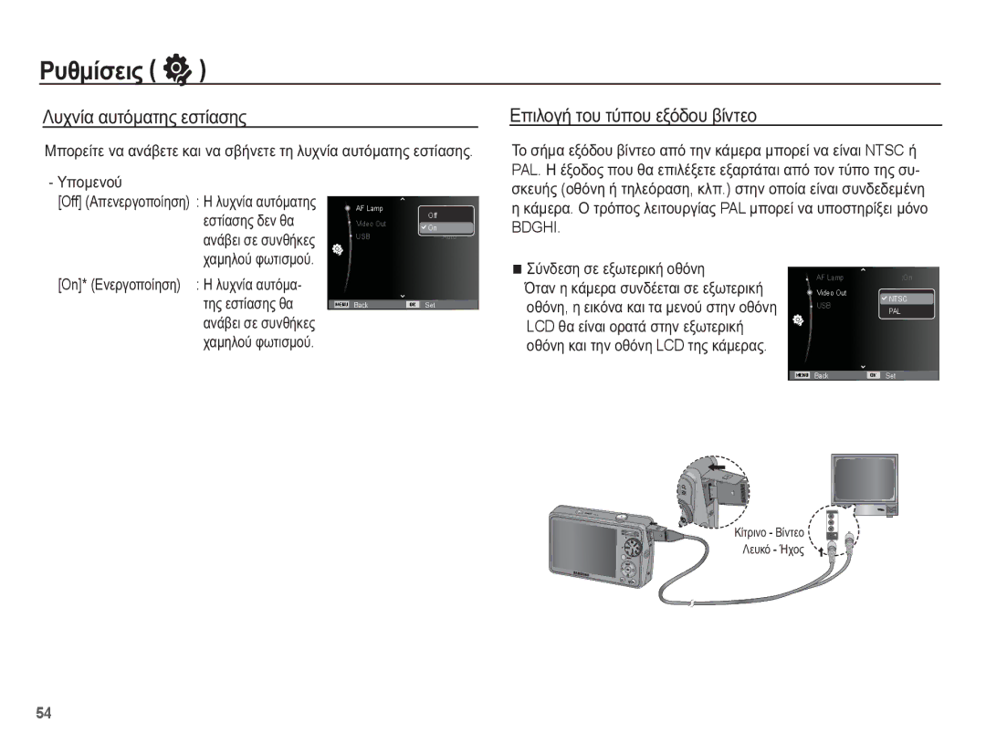 Samsung EC-PL65ZSBP/E3, EC-PL65ZABP/E3, EC-PL65ZBBP/E3 manual ȀȣȤȞȓĮ ĮȣĲȩȝĮĲȘȢ İıĲȓĮıȘȢ, ǼʌȚȜȠȖȒ ĲȠȣ ĲȪʌȠȣ İȟȩįȠȣ ȕȓȞĲİȠ 