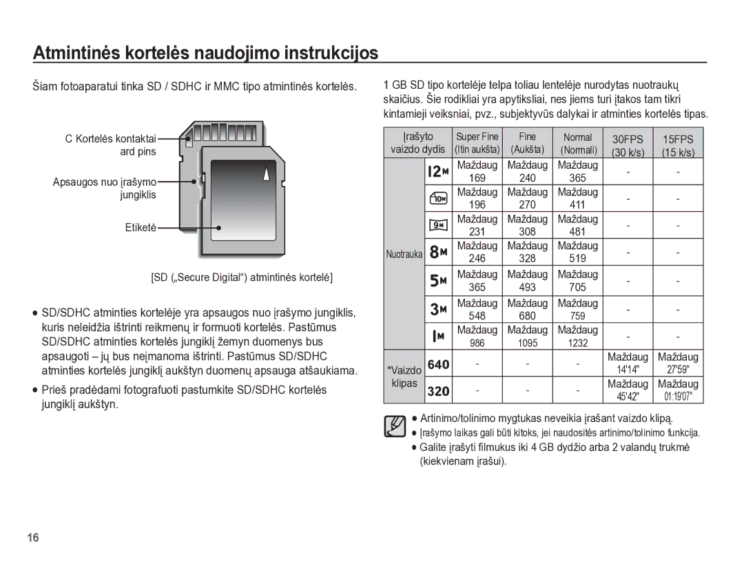 Samsung EC-PL65ZBBP/RU manual Maždaug 