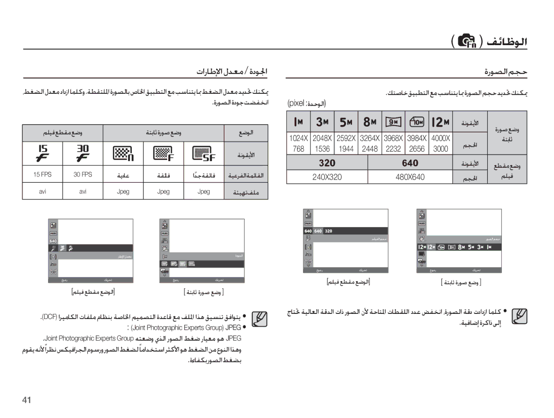 Samsung EC-PL65ZBDP/ME, EC-PL65ZPBP/ME, EC-PL65ZABP/ME, EC-PL65ZBBP/SA manual ȜȤǞƫŽȚȜȢǞűǁƬƱƈſȚ pixel ȜǋŲǞŽȚ, ȜȔƾƱƳŮȤǞƫŽȚǓưƬŮ 