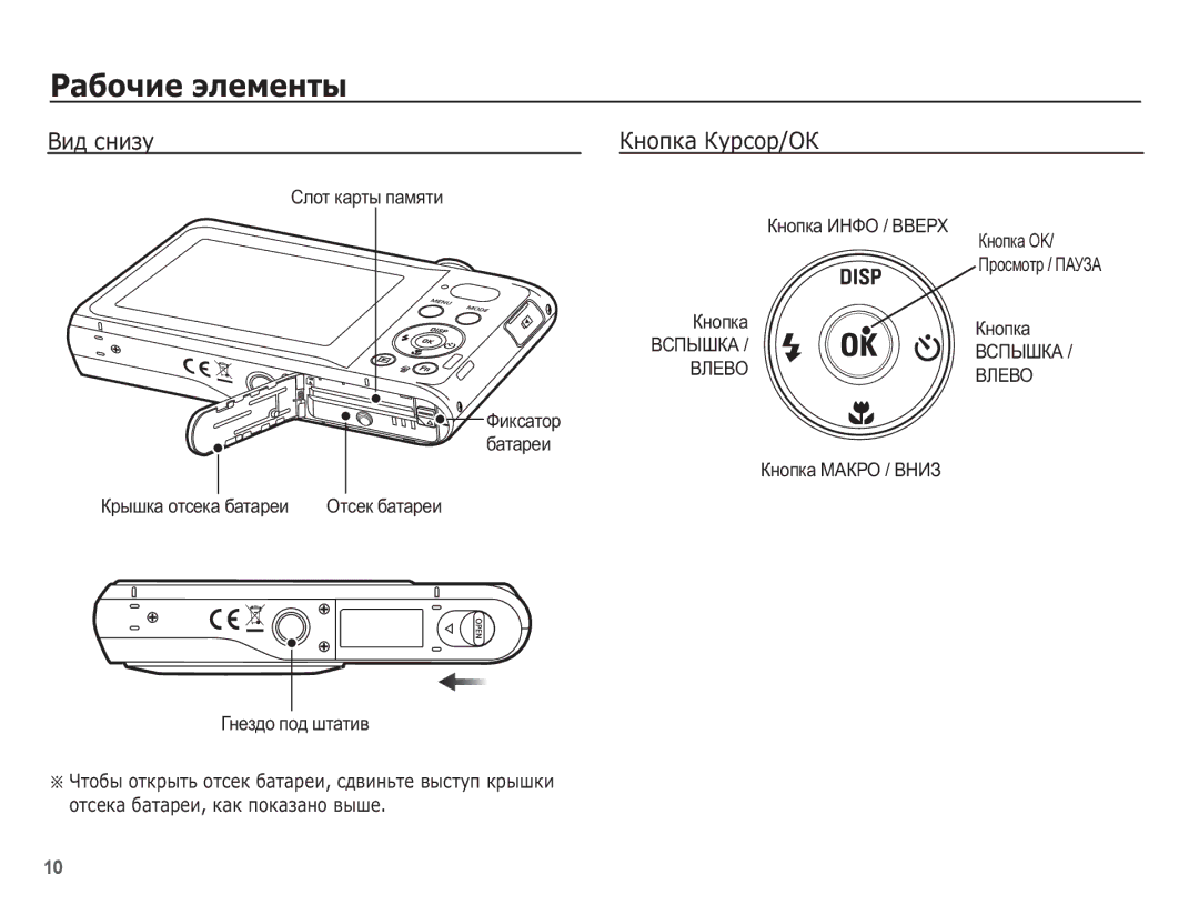 Samsung EC-PL80ZZBPRRU, EC-PL80ZZBPSRU, EC-PL80ZZBPBRU, EC-PL80ZZBPLRU ǪȐȌ șȕȐȏț ǱȕȖȗȒȈ ǲțȘșȖȘ/Ƕǲ, Ʉɪɵɲɤɚ ɨɬɫɟɤɚ ɛɚɬɚɪɟɢ 