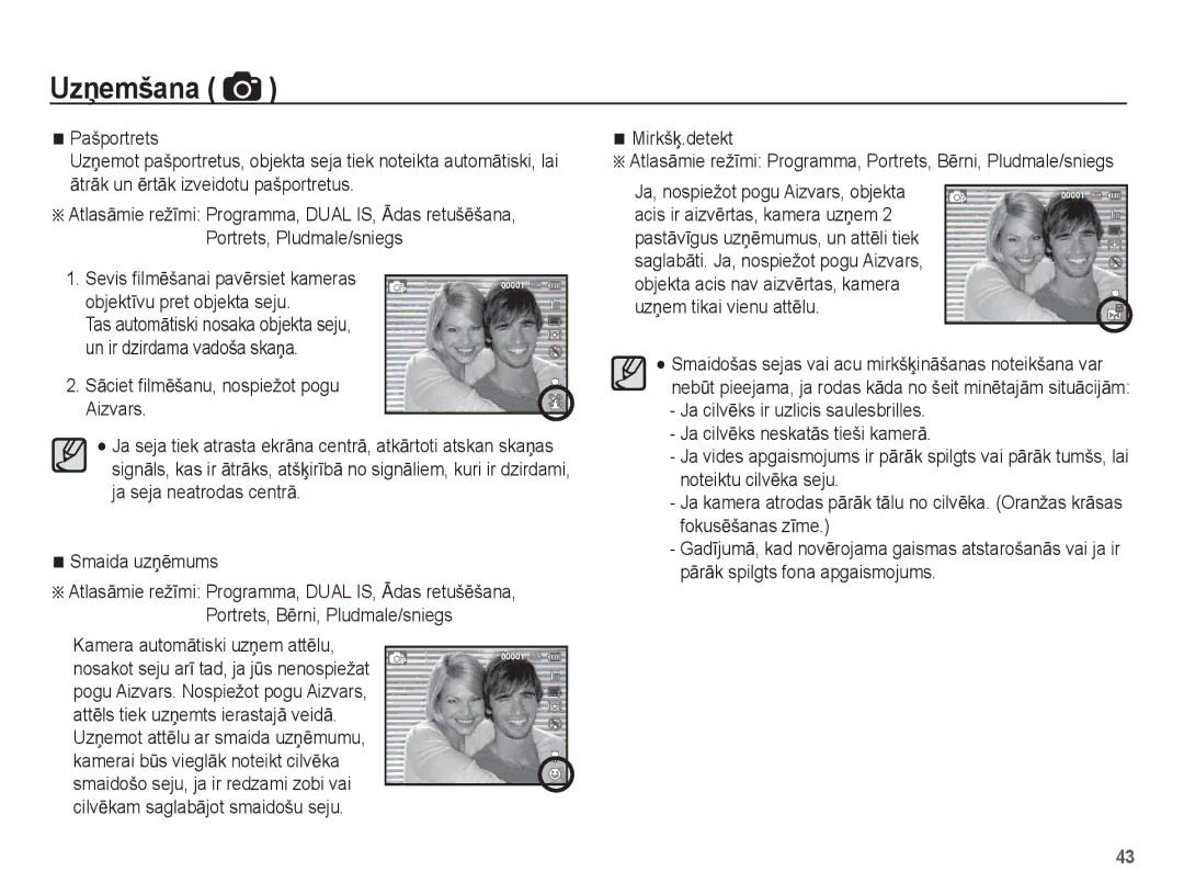 Samsung EC-PL80ZZBPSRU, EC-PL80ZZBPBRU manual MirkšƷ.detekt 