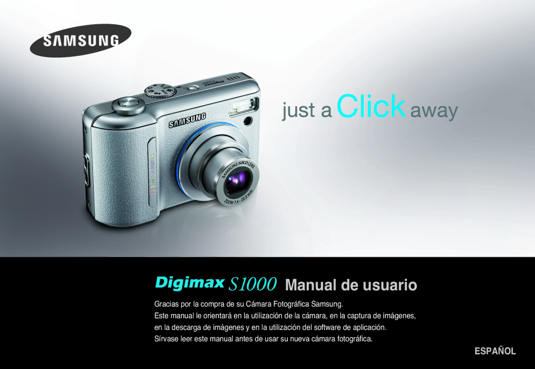 Samsung EC-S1000SBB/E1 manual Manual de usuario 