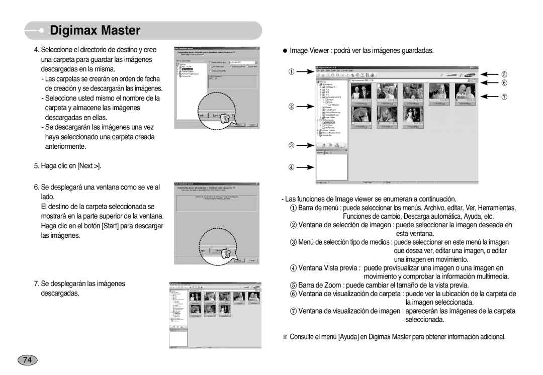 Samsung EC-S1000SBB/E1 manual Digimax Master 