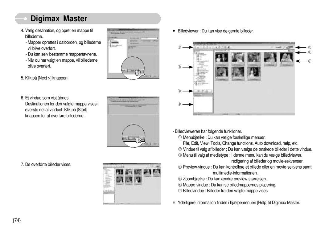 Samsung EC-S1000SBB/E1 manual Digimax Master 