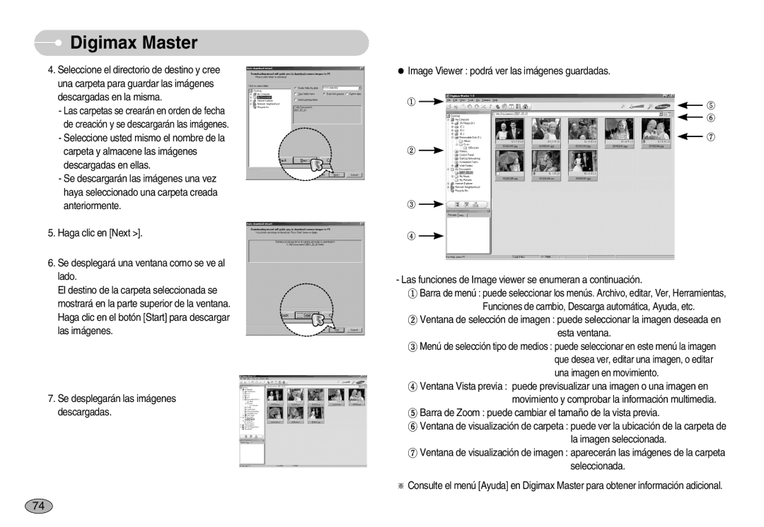 Samsung EC-S1030SBA/E1, EC-S1030BDC/DE, EC-S1030BBA/E1, EC-S1030BDA/AS, EC-S1030SBB/AS manual Digimax Master 