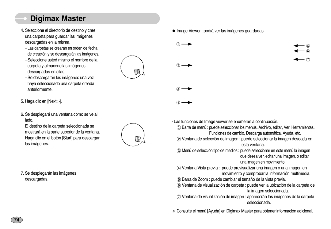 Samsung EC-S1030SBB/AS, EC-S1030SBA/E1, EC-S1030BDC/DE, EC-S1030BBA/E1, EC-S1030BDA/AS manual Digimax Master 