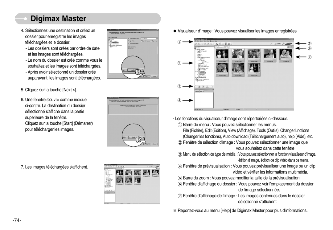 Samsung EC-S1030SBB/FR, EC-S1030SBA/FR, EC-S1030SBA/FI, EC-S1030SDC/DE, EC-S1030SBA/E1, EC-S1030BBB/FR manual Digimax Master 