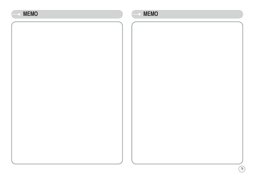 Samsung STW-S1030B, EC-S1030SBB/RU, STW-S1030S, EC-S1030SBA/RU, EC-S1030BBA/RU, EC-S1030BBB/RU manual Memo 