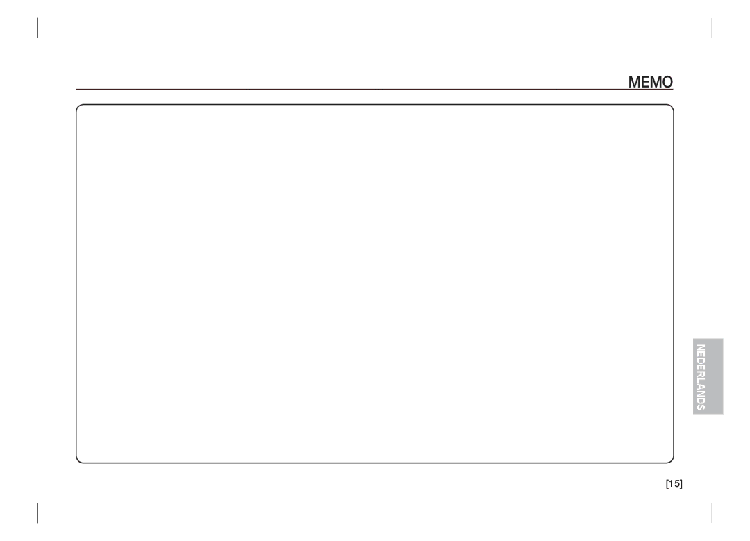 Samsung EC-S1065SBA/FR, EC-S1065PBA/FR manual Memo 