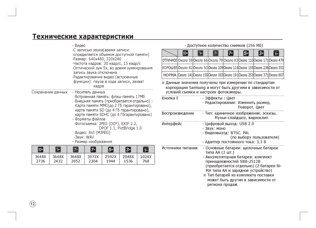 Samsung EC-S1065PBA/FR, EC-S1065SBA/FR manual Видео 