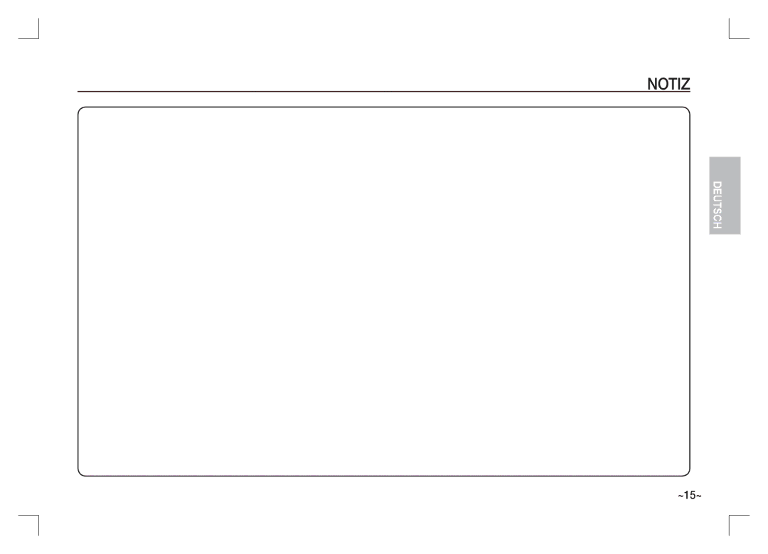 Samsung EC-S1065SBA/FR, EC-S1065PBA/FR manual Notiz 