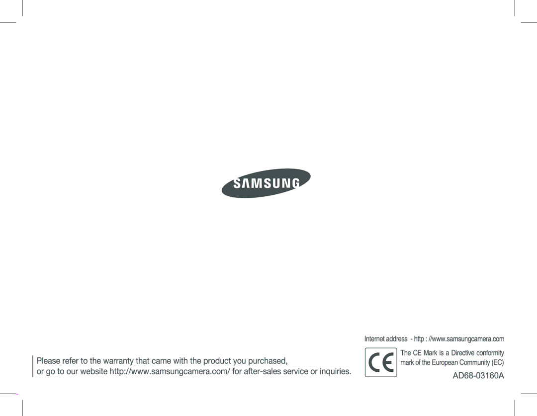 Samsung EC-S1070BDA/E3, EC-S1070BBA/FR, EC-S1070SBA/FR, EC-S1070WBA/FR, EC-S1070PBA/FR, EC-S1070BBA/IT, EC-S1070SBA/IT manual 