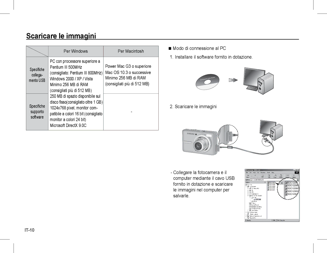 Samsung EC-S1070WDA/E3, EC-S1070BBA/FR, EC-S1070SBA/FR, EC-S1070WBA/FR, EC-S1070PBA/FR, EC-S1070BBA/IT Scaricare le immagini 