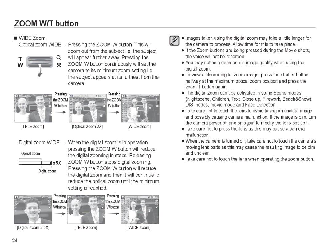 Samsung EC-S1070BDA/E3, EC-S1070BBA/FR, EC-S1070SBA/FR, EC-S1070WBA/FR, EC-S1070PBA/FR, EC-S1070BBA/IT Tele zoom Optical zoom 