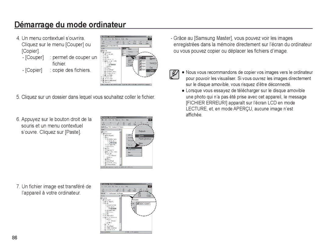 Samsung EC-S1070PBA/FR, EC-S1070BBA/FR, EC-S1070SBA/FR, EC-S1070WBA/FR manual Copier 