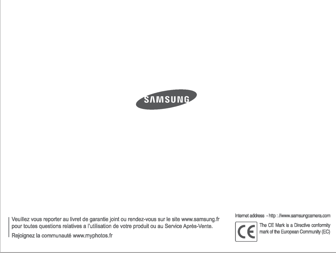 Samsung EC-S1070WBA/FR, EC-S1070BBA/FR, EC-S1070SBA/FR, EC-S1070PBA/FR manual 