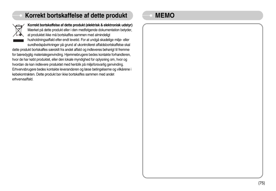 Samsung EC-S600ZBBA/DE, EC-S500ZPBA/E2 manual Memo 