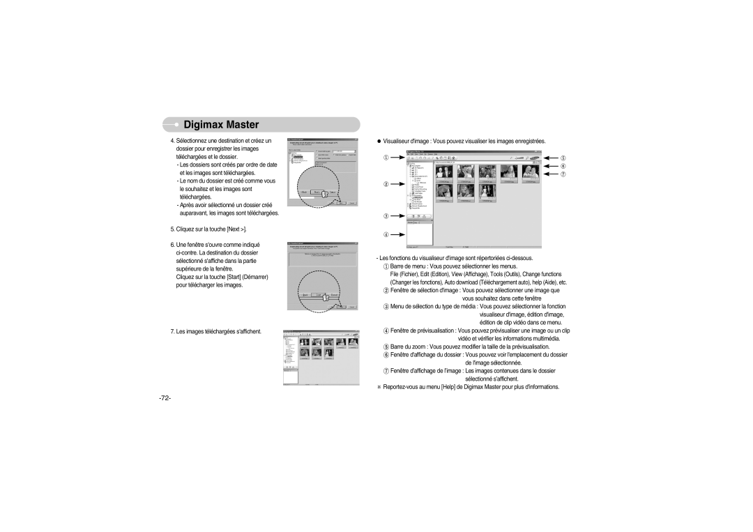 Samsung EC-S700ZSBA/FR, EC-S700ZBBB/FR, EC-S700ZBBC/FR, EC-S700ZSBB/FR, EC-S700ZSBB/E1, EC-S700ZBBD/FR manual Digimax Master 