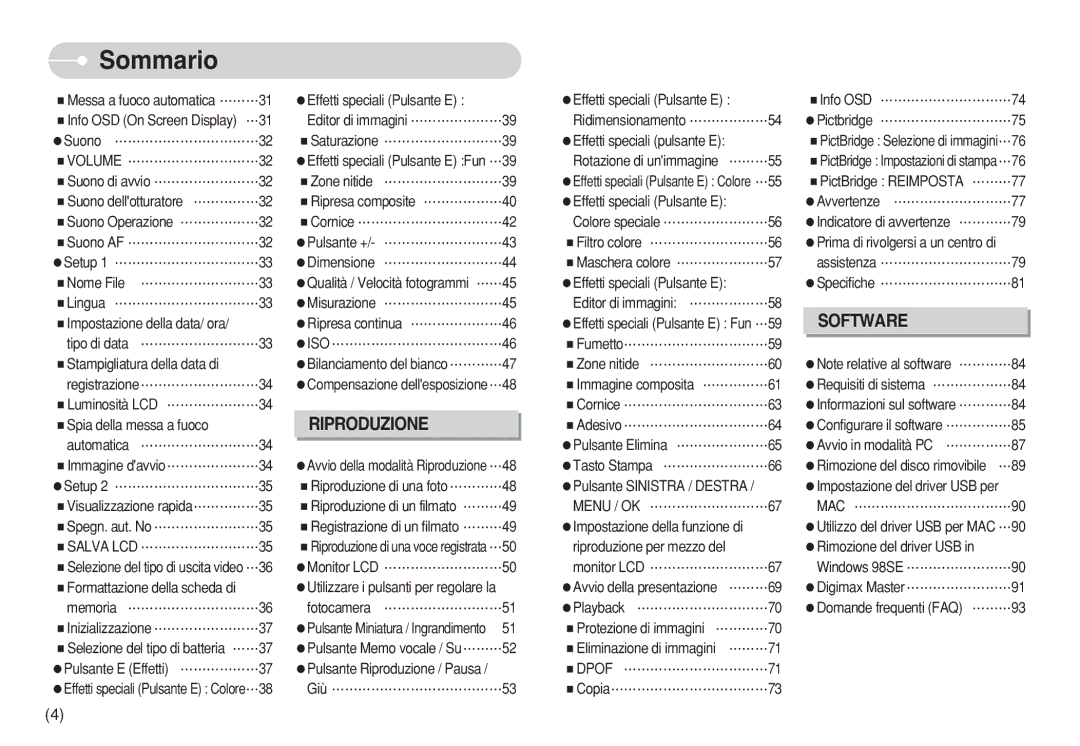 Samsung EC-S730ZRBB/E1, EC-S750ZBDA/E3, EC-S730ZBDA/DE, EC-S630ZPBB/E2, STW-S630S Volume, Iso, Menu / OK MAC, Salva LCD, Dpof 