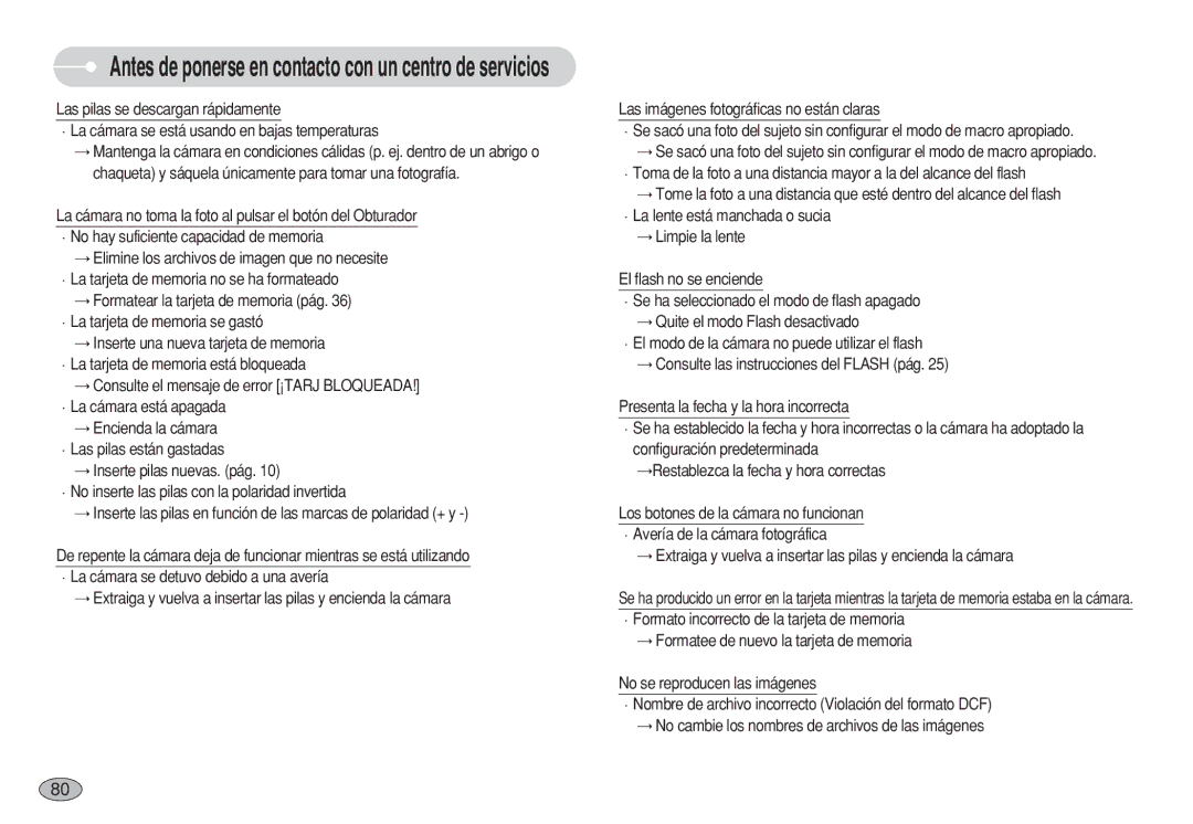 Samsung EC-S630ZEBB/E1, EC-S750ZRBB/E1, EC-S750ZBDA/E3 manual La cámara no toma la foto al pulsar el botón del Obturador 