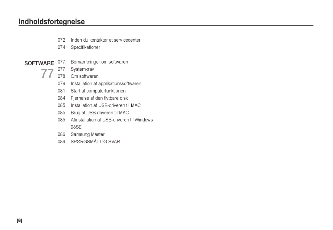 Samsung EC-S860ZSBA/E2, EC-S760ZPDA/E3, EC-S860ZSDA/E3, EC-S860ZPDA/E3, EC-S860ZBDA/E3, EC-S760ZUDA/E3 089 Spørgsmål OG Svar 