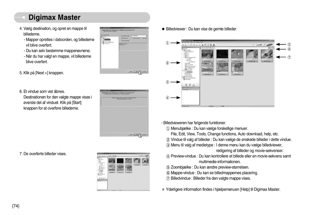 Samsung EC-S800ZBBA/E2 manual Digimax Master 