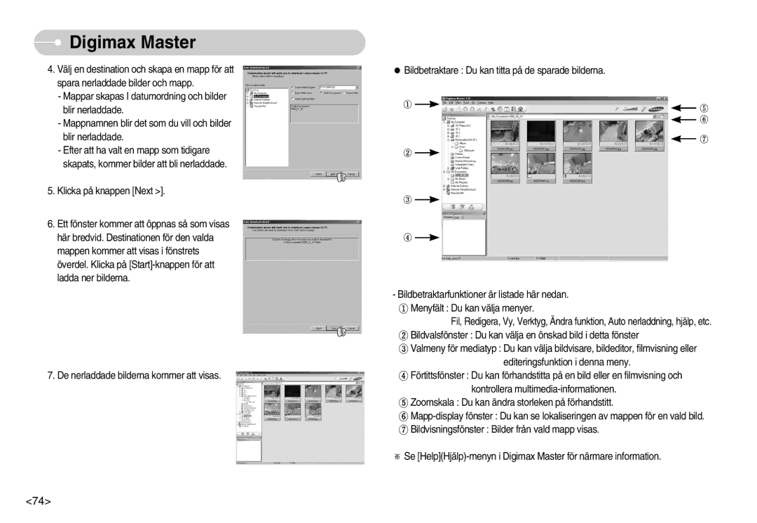 Samsung EC-S800ZBBA/E2 manual Digimax Master 