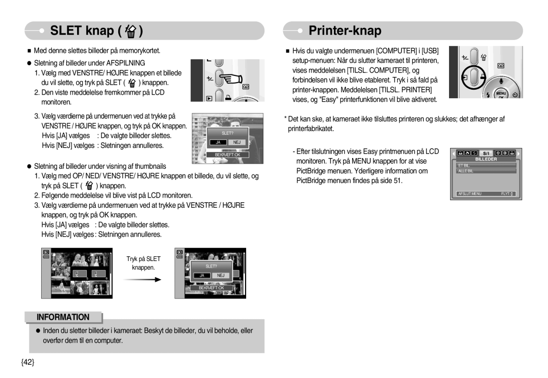 Samsung EC-S830ZBBA/FI, EC-S830ZSBB/E2, EC-S830ZSDB/DE, EC-S830ZSBA/FI, EC-S830ZSBC/E2, EC-S830ZBBC/E2 Slet knap, Printer-knap 