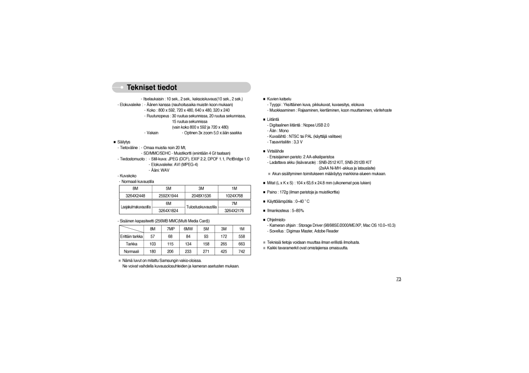 Samsung EC-S850ZSBM/E1, EC-S850ZBBM/E1 manual Laajakulmakuvaustila 