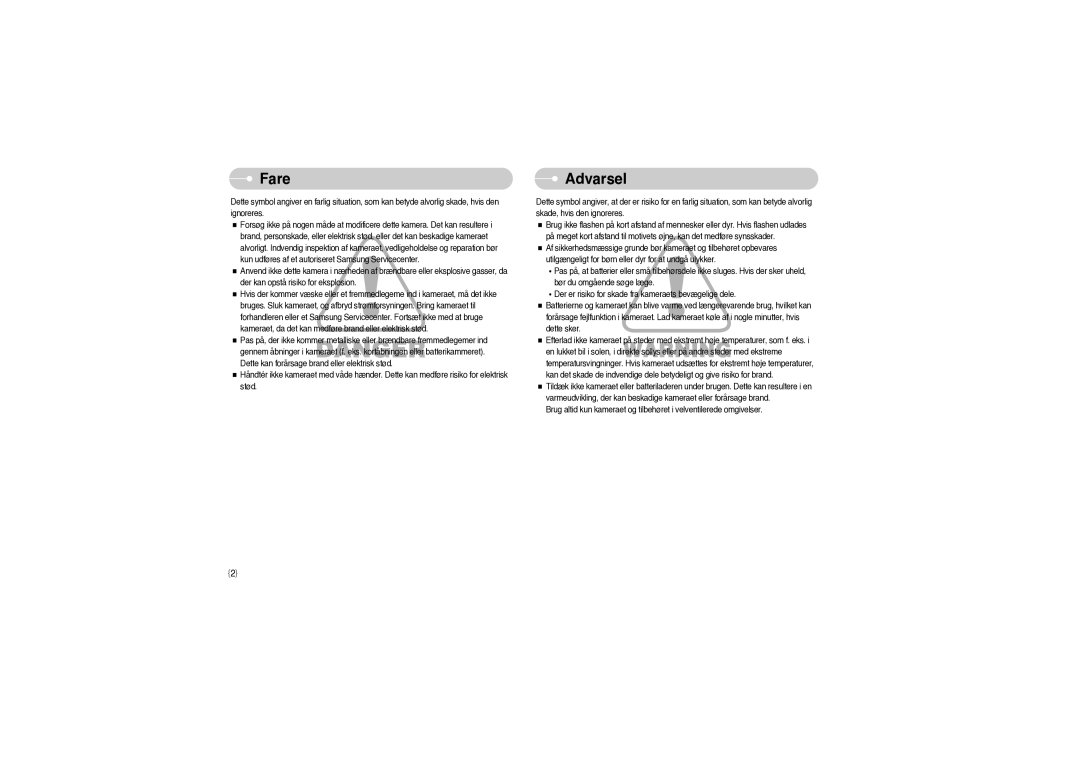 Samsung EC-S850ZBBM/E1, EC-S850ZSBM/E1 manual Fare 