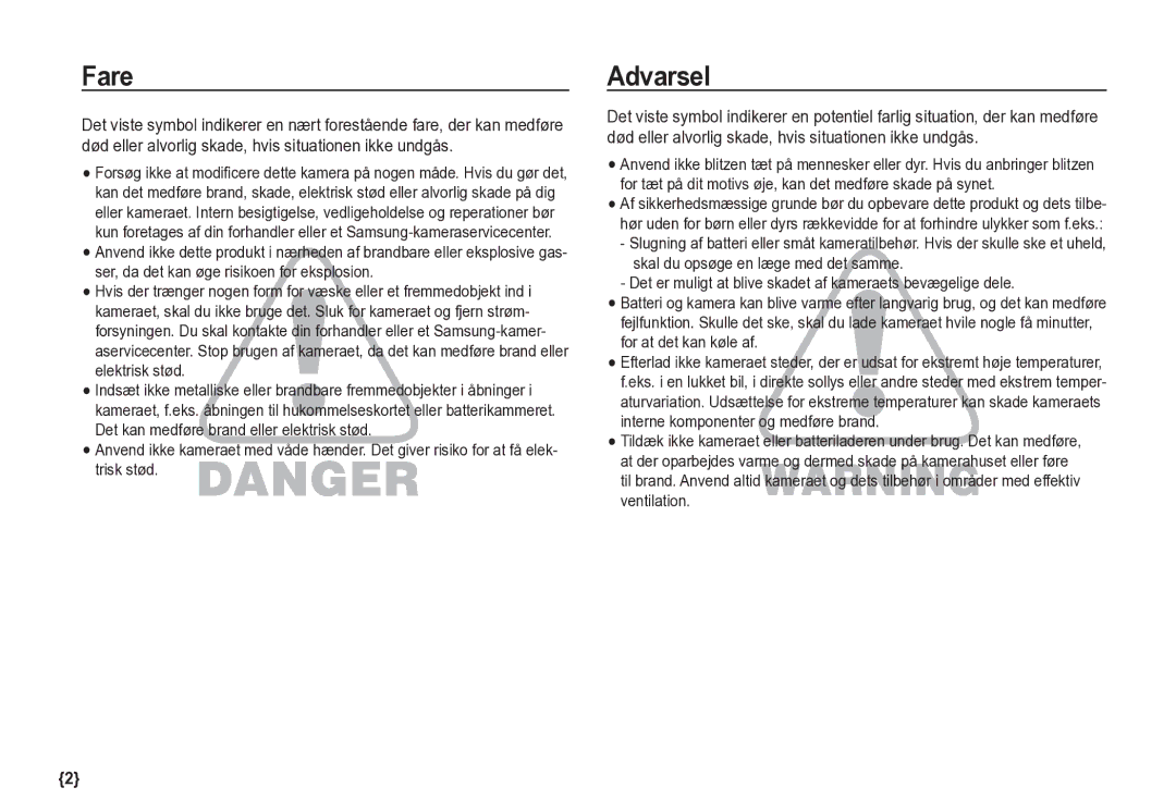 Samsung EC-S85ZZSBA/E2, EC-S85ZZBBA/E2 manual Fare 